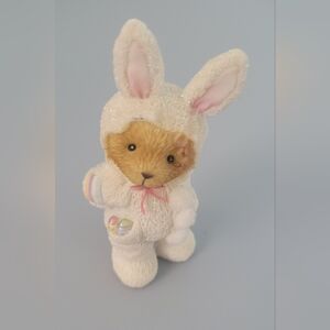 Cherishes Teddies Easter Figurine